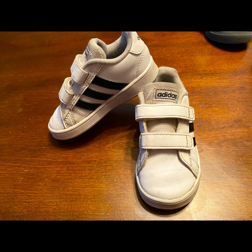 Adidas Velcro toddler shoes